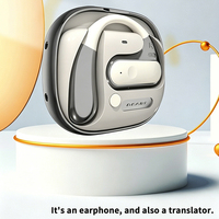 Écouteurs de traduction intelligents portables de haute qualité, traducteur portable multi-applications adapté à la communication internationale