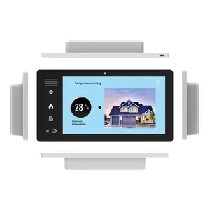 Dinding terpasang 7 inci 5G Wifi layar IPS 1024*600 Mini Android Tablet PC Smart Home Smart Hotel Panel kontrol