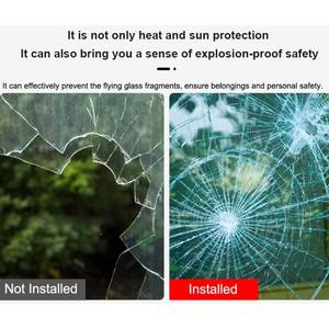 1*30m Self-adhesive Modern Automotive Tint Auto Glass Anti-Dazzle Privacy Reflective One Way Vision Building Window <b>Film</b> Heat - Product Image 3