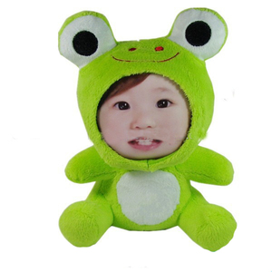 Bella personalizzato 3d faccia con peluche giocattolo animale sveglio del fumetto farcito giocattolo della peluche 3d bambola faccia - Product Image 5