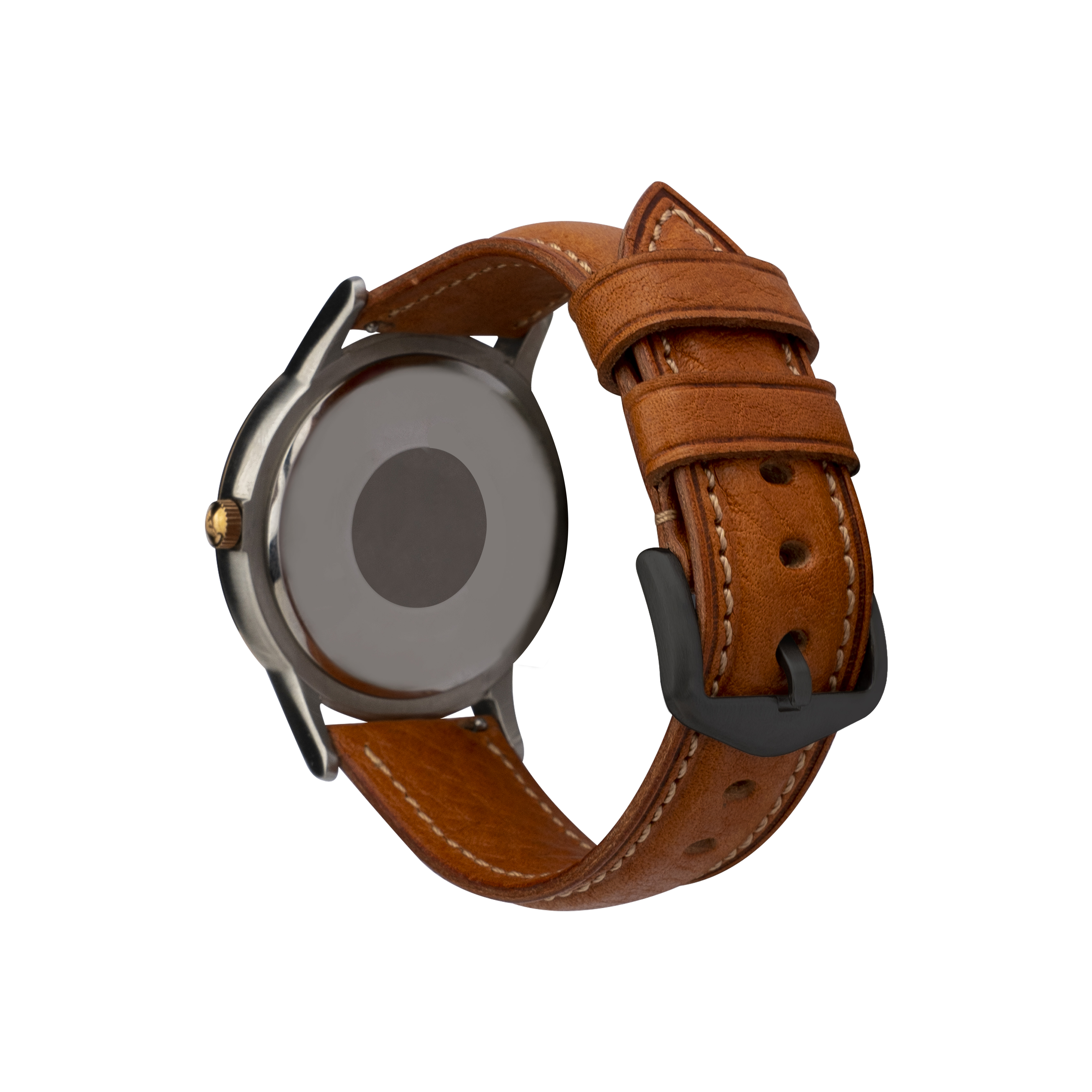 Golden brown-black buckle #276