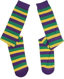 אופנה דק ארוך תלבושות גרבי מרדי גרא נשים מעל ברך ירך גבוהה פסים גרביים - Product Image 6