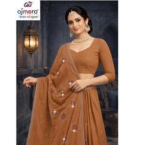 Saris Suti élégants pour femmes – Luxe, confort, design intemporel et classique, protection solaire, séchage rapide, pour fêtes, occasions décontractées et Diwali - Product Image 2