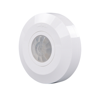Geagood Sensor de movimiento Interruptor de luz Forma redonda 220V Superficie de techo Tipo 100W LED con temporizador Día y modo de luz - Product Image 2