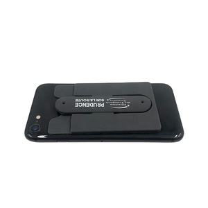 Hot Sale Custom Designed Card Holder Silicone Phone Case Promotional Business <b>Gift</b> - Product Image 2