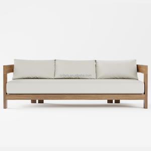 Nouveautés : Meubles de luxe pour patio et jardin, ensembles de canapés de jardin, meubles en teck, mobilier d'extérieur en bois massif, sectionnel en teck pour l'extérieur - Product Image 2