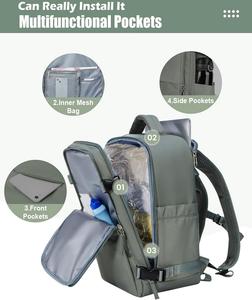 Ryanair Sealed Airbag Air Pump Cabin Backpack Bag <span class=keywords><strong>40x20x25</strong></span> Nylon Airline Carry on Integrated Vacuum Compression Mochila <span class=keywords><strong>de</strong></span> <span class=keywords><strong>viaje</strong></span> - Product Image 3