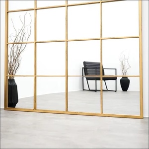 <span class=keywords><strong>Specchio</strong></span> Rettangolare Grande Nero con Cornice in Metallo, <span class=keywords><strong>Specchio</strong></span> a Figura Intera, Vendita Diretta all'Ingrosso - Product Image 3