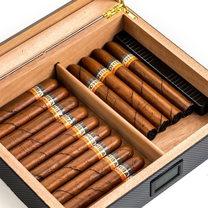 Caja de puros Vanace Premium de madera para whisky y cedro español - Product Image 3