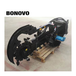 אביזרי חפירת תעלות ותעלות נחלים של BONOVO למחפרונים עם אחריות לשנה, משקל 360 ק\\\"ג - Product Image 3