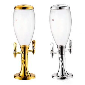 Distributeur <span class=keywords><strong>de</strong></span> vin et <span class=keywords><strong>de</strong></span> <span class=keywords><strong>bière</strong></span> pression portable en plastique <span class=keywords><strong>de</strong></span> haute qualité, 3 litres, avec refroidisseur <span class=keywords><strong>de</strong></span> <span class=keywords><strong>fût</strong></span> et 2 robinets, idéal pour les réunions <span class=keywords><strong>de</strong></span> famille - Product Image 4