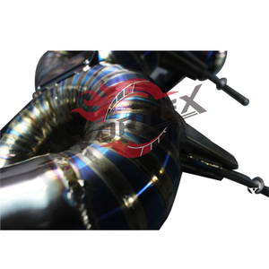 Sistema de Escape Completo Ligero Vortex Titanium Turbo-Back Sin Válvulas con Puntas de Carbono para McLaren 720S 4.0T 2017–2019 - Product Image 3