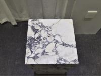 Socle en marbre Calacatta Viola naturel, très vendu par SHIHUI, pour la décoration du salon, meuble en pierre