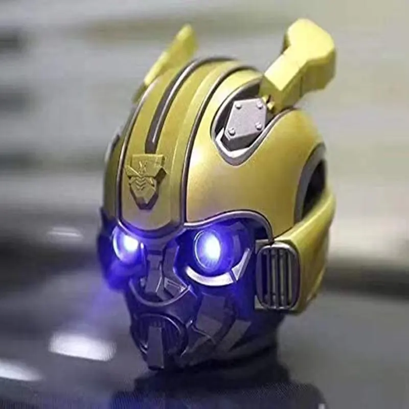 Amazon Vendedor Top 2020 Transformer Bumblebee BT Altavoz inalámbrico Estilo clásico Smartphone Batería Plástico Portátil OEM 60W RGB