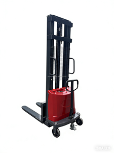YG <strong>Forklift</strong> 3M 3.5M 4M Electric Stacker 1.2t 1.5t 3300lbs CE Straddle Stacker Lithium Battery Warehouse Hydraulic Side Shifter - Product Image 3