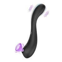 Vibrateur G-Spot à 10 modes, design ergonomique incurvé, moteur silencieux, charge magnétique USB, masseur pour femmes, certifié CE RoHS