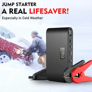 Car Accessories Car Battery Booster 1600A Emergency Starting Tool Car Booster Power Bank