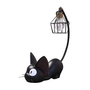 Lampada da scrivania in resina Gigi Cat Night Light bambini presenta luci da tavolo ornamento per la casa decorazione per camera da letto artigianale illuminazione per gatti neri - Product Image 5