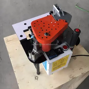 Machine de baguage de bord de colle double face de contrôle de vitesse à bois portable manuel plaqueuse de chants machines