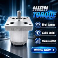 Pompe hydraulique à engrenages haute pression Zhengquan HGP-1A-F0.812345678R-4BE, mini pompe électrique OEM, pompe de surpression pour l'usinage