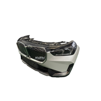 Pour BMW IX1 U11 BEV 2022-2025 Ensemble de pare-chocs avant de haute qualité équipé d'un ventilateur de radiateur CHINA OPEN Ensemble de phares avant à LED