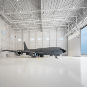Hangar Prefabricado de Acero de Gran Envergadura (80x90m) para Aviones en Brasil, Económico para Almacenamiento y Estacionamiento de Aviones - Product Image 1
