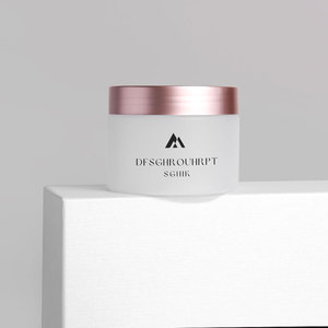 Tùy Chỉnh Mỹ Phẩm Lọ Kem 100Ml 120Ml 150Ml 200Ml <span class=keywords><strong>250Ml</strong></span> 4Oz 8Oz Pet Rộng <span class=keywords><strong>Frosted</strong></span> Rõ Ràng <span class=keywords><strong>Jar</strong></span> Với Bạc Rose Gold Nắp - Product Image 2