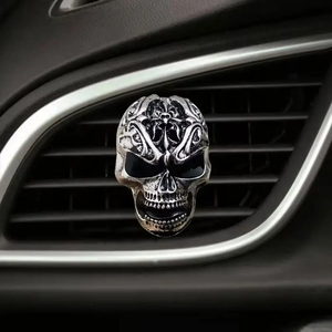 Decoración de ventilación de aire para coche, Clip de aromaterapia con <span class=keywords><strong>Perfume</strong></span> de calavera fantasma bonito con decoración Interior de coche de diamante, aromaterapia para coche - Product Image 2