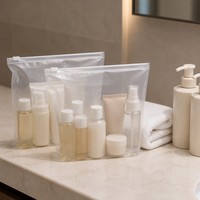 Sacs de rangement transparents à fermeture éclair, pochettes en plastique refermables pour fournitures médicales