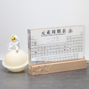 Acrylic Periodic Table Relief Lamp Student <b>Gift</b> With Specimen <b>Chemistry</b> Educational Decor - Product Image 3