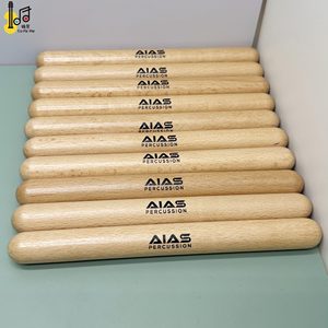3月2025日采购节8英寸山毛榉木音乐木鼓棒节奏Orff音乐严格鼓价格 - Product Image 1