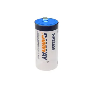 WR26600 Aa 2.9v 5000mah RAMWAY Lithium Sulfur Dioxide Liso2 Battery