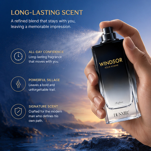 Eau de Cologne pour Homme aux Notes de Fond Tabac, Notes de Tête Pomme Rouge, Bergamote, Cardamome, Notes de Coeur Lavande, Sauge - Product Image 4