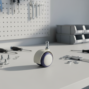 Hochwertige Moderne 50mm Nylon-Möbelrollen Drehbare Bürostuhlbeine für Wohnzimmer - Product Image 4