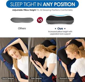 KingGear Travel Ultraleichtes aufblasbares Kissen Upgrade Rucksack kissen Camping kissen mit abnehmbarem Bezug - Product Image 3