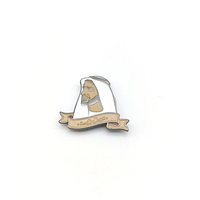 Badges décoratifs en émail doux et dur avec Logo en métal personnalisé pour vêtements