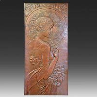 Plaque gravée personnalisée en laiton et bronze pour projets d'entreprise et scolaires – Fabricant de signalétique et médaillons métalliques modernes gravés