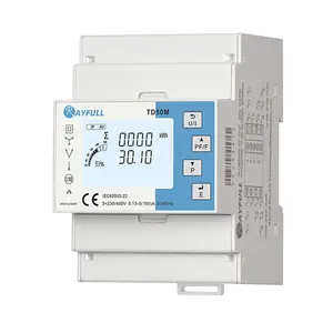 Rayfull TD50M 3 Phase Multifunctional RS485 Modbus Digital Electric Meter Smart Home Energy Monitor