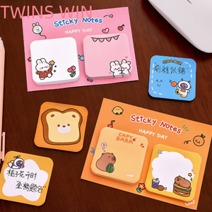 Blocchetti Adesivi di Alta Qualità Prodotti in Cina, Forniture di Cancelleria, Memo Pad Adesivi Fustellati di Qualsiasi Forma e <span class=keywords><strong>Design</strong></span> Carino - Product Image 1