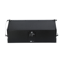 DBK Haut-parleurs Line Array doubles de 8 pouces de haute qualité pour intérieur et extérieur, système audio professionnel passif
