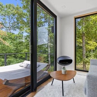 Casa Móvil Pequeña de Construcción Rápida, Casa Prefabricada Portátil, Casa Pequeña Modular de Una Habitación con Cocina y Baño