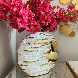 Jarrón de Flores Art Deco de Lujo de Nuevo Diseño, Decoración de Escritorio para el Hogar, Centro de Mesa para Bodas, Jarrones de Jengibre para Hotel - Product Image 2