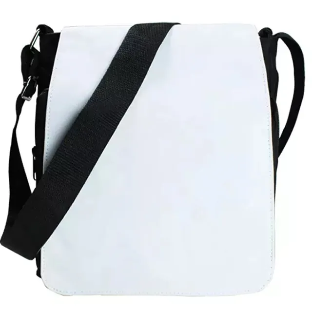 polyester blank Canvas Crossbody Bag Sublimation Messenger Bags