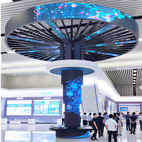 Écran d'affichage Led flexible Écran Led publicitaire Panneau mural vidéo extérieur modulaire