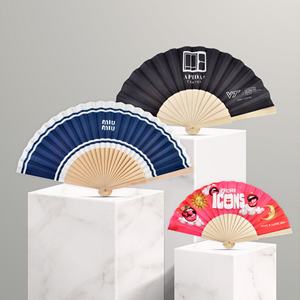 Abanicos Plegables de Bambú Personalizados de Alta Calidad al por Mayor, Abanicos Impresos Personalizados Adecuados para Decoración del Hogar - Product Image 3