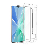 Protector de Pantalla de Vidrio Templado HD para Samsung Galaxy S26 Ultra S25 S24 Plus, Sin Burbujas, Fácil Instalación, Aplicador Automático de Polvo