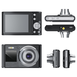 Professional 64MP 4K Digital <b>Camera</b> Optical Zoom Auto Focus Compact Still <b>Camera</b> with Dual Screen for Photography Enthusiasts - Product Image 2