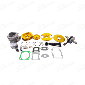 Bigbore VI 3Slots Racing Cylinder Kit CNC Top Kit Đối Với 49 54cc 2Stroke Minimoto Động Cơ Mini Dirt Pocket Bike Quad ATV - Product Image 1