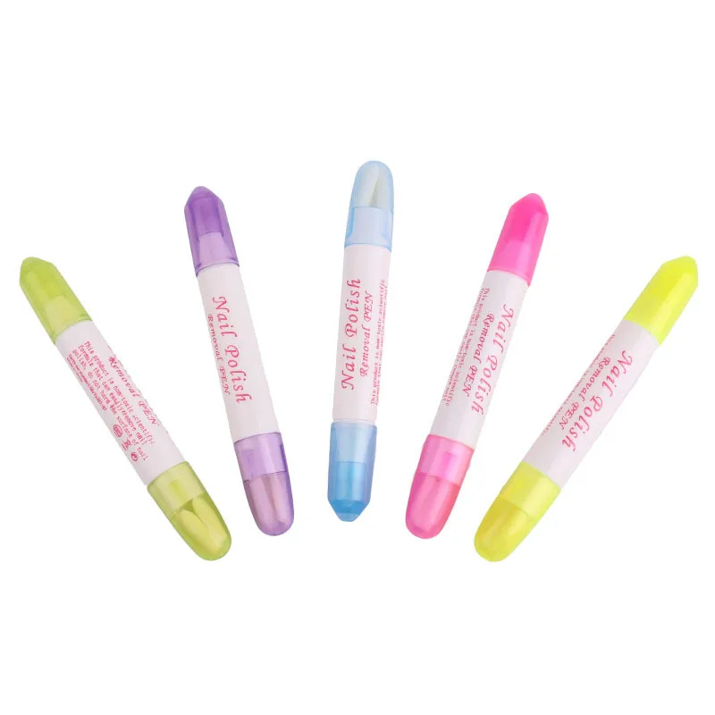 Частная этикетка нейл-арта жидкость для снятия лака ручка по индивидуальному заказу для снятия лака край правильно пера