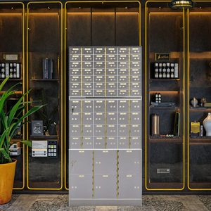 Cao cấp Key-Lock khách sạn lưu trữ của khách hộp Kho Bạc an toàn tiền gửi hộp cho nhà an toàn vật có giá trị lưu trữ - Product Image 3